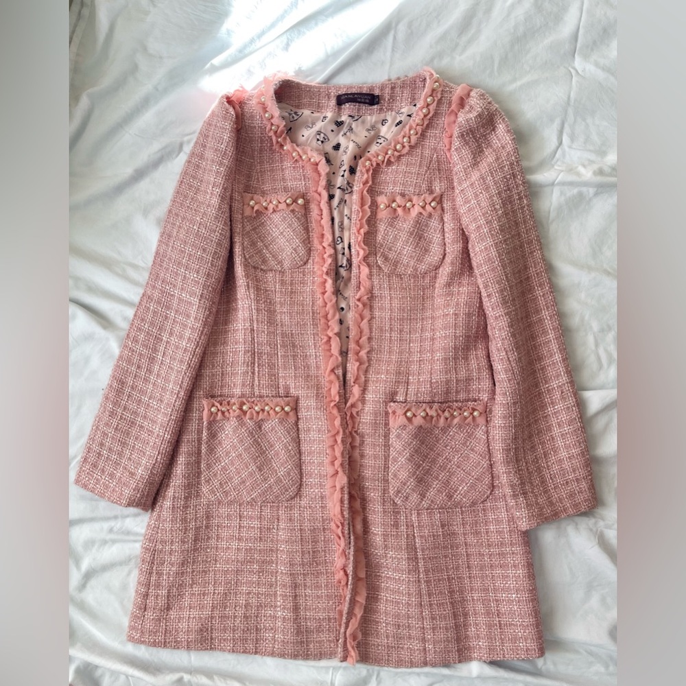 Pink Pearl Coat